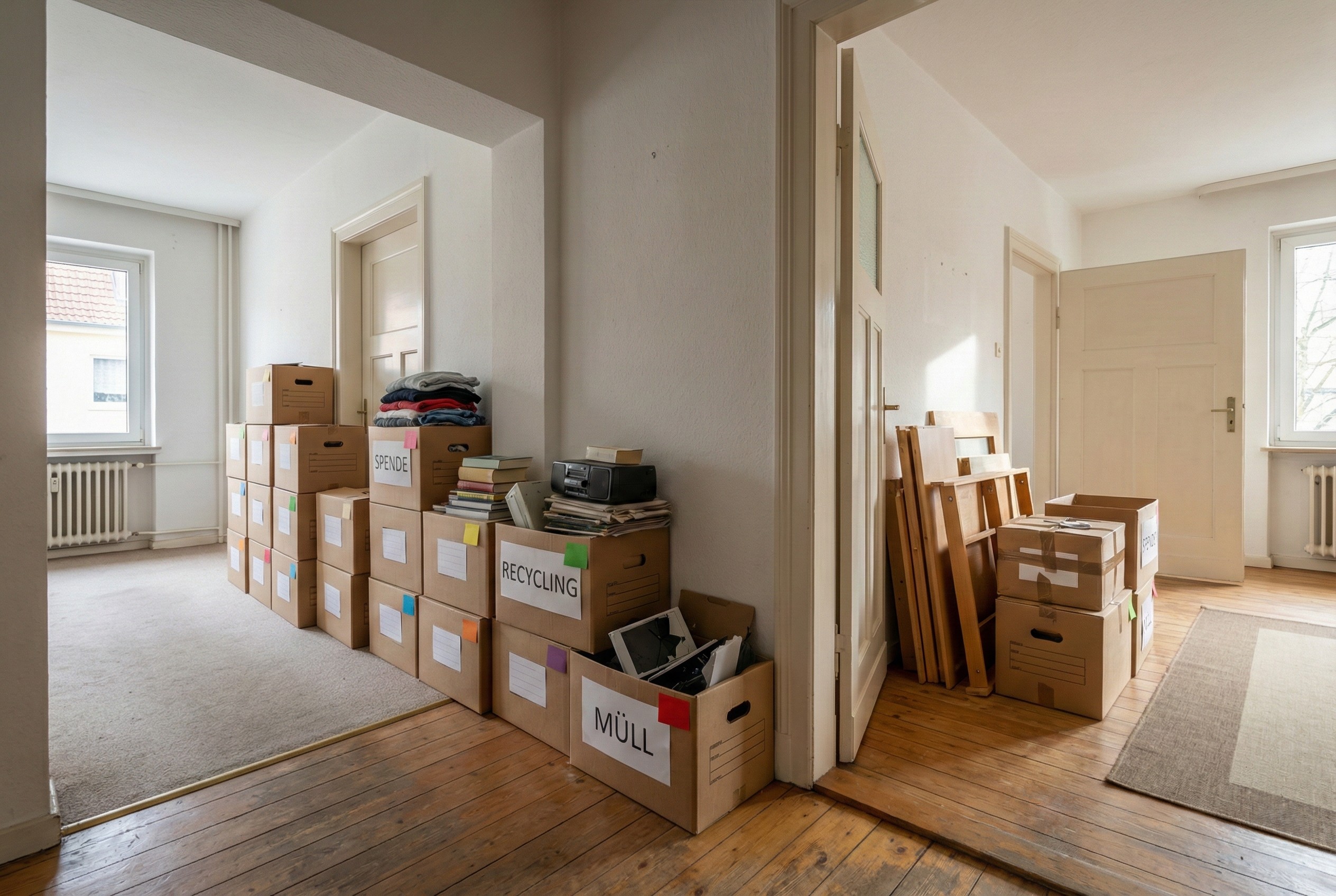 Auflösung von Haushalten