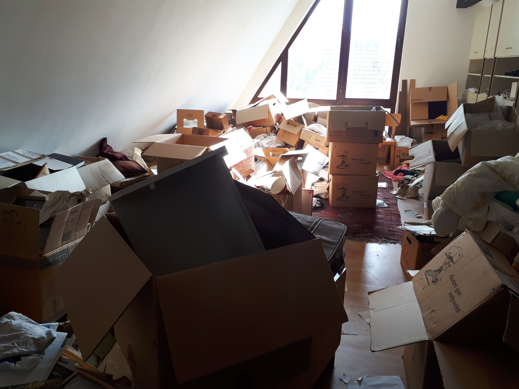 Auflösung von Wohnungen